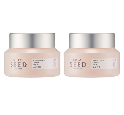 2 x THE FACE SHOP Chia Seed Hydro Cream 50ml from Korea