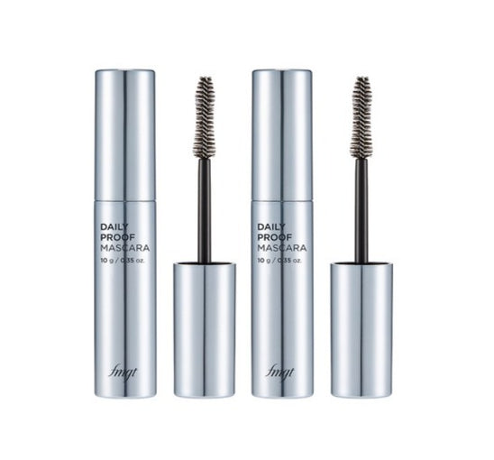 2 x THE FACE SHOP Daily Proof Mascara 10g – Waterproof, Smudge‑Resistant Volume from Korea