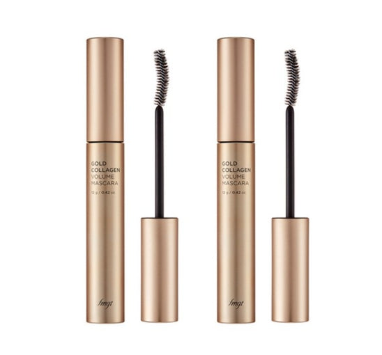 2 x THE FACE SHOP Gold Collagen Volume Mascara 12g from Korea