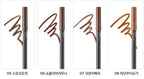 2 x THE FACE SHOP Ink Gel Pencil Liner 0.5g #03 Seattle Brown – High‑Definition Gel Pencil Eyeliner from Korea