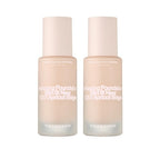 2 x THE FACE SHOP Ink Lasting Foundation Slim Fit New 35ml #V201 Light from Korea