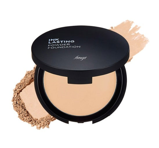2 x THE FACE SHOP Ink Lasting Powder Foundation V203 Natural Beige 9g SPF30 PA++ from Korea