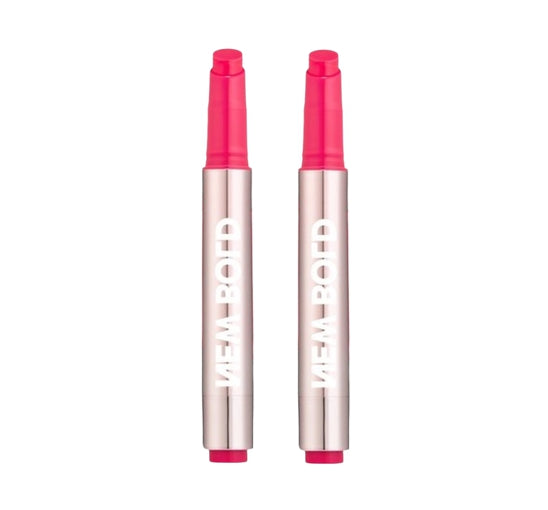 2 x THE FACE SHOP New Bold Glow Melting Lip 2.9g #02 Chu-Trawberry from Korea