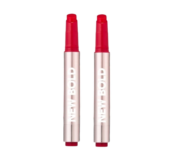 2 x THE FACE SHOP New Bold Glow Melting Lip 2.9g #04 Cherry Coolossom from Korea