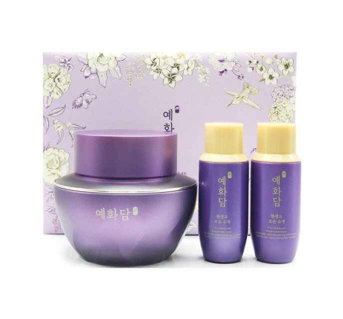 THE FACE SHOP New Yehwadam Hwansaenggo Ultimate Rejuvenating Cream Set (3 Items) from Korea