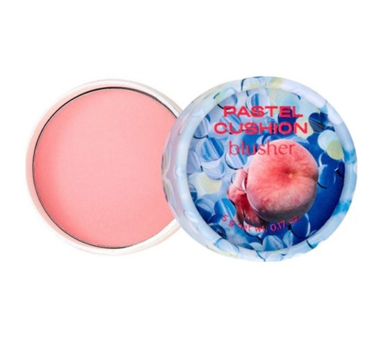 THE FACE SHOP Pastel Cushion Blusher #04 Cold Hot Pink 5g from Korea