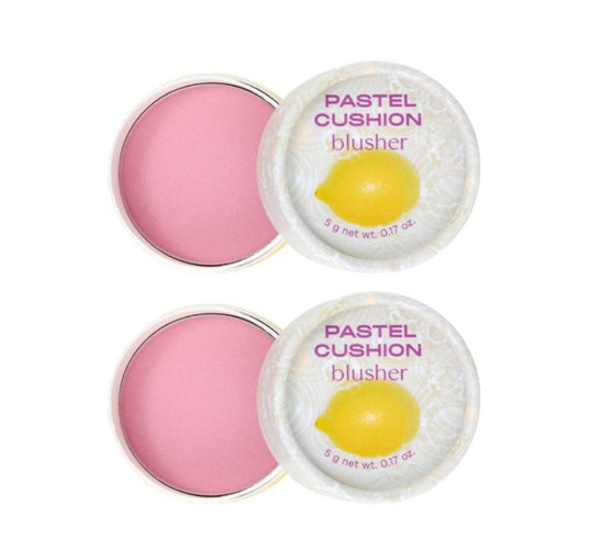 2 x THE FACE SHOP Pastel Cushion Blusher #07 Acid Lavender 5g from Korea