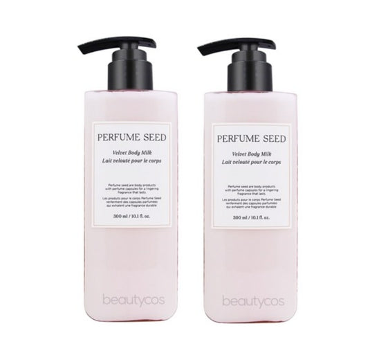 2 x THE FACE SHOP Perfume Seed Velvet Body Milk 300ml from Korea