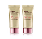 2 x THE FACE SHOP Power Long-Lasting Pink Tone Up Sun Cream 50ml SPF50+ PA+++ from Korea