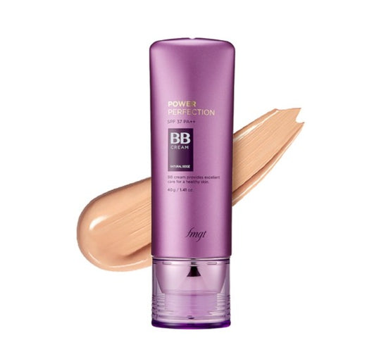 2 x THE FACE SHOP Power Perfection BB Cream 40g  SPF 37 PA++ (V205 Healthy Beige) from Korea