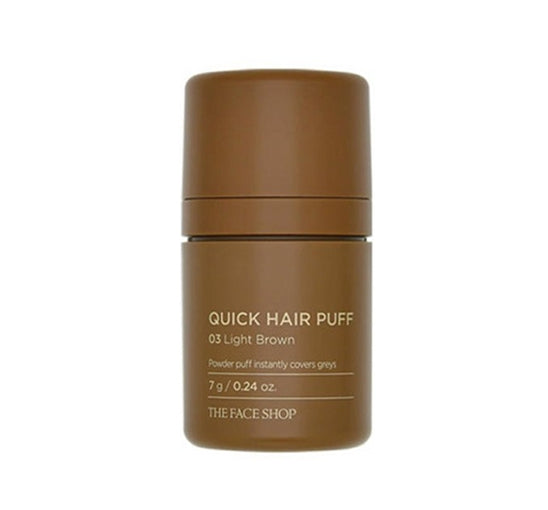THE FACE SHOP Quick Hair Puff 7g 03 Light Brown from Korea
