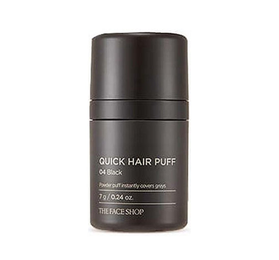 THE FACE SHOP Quick Hair Puff 7g 04 Black from Korea