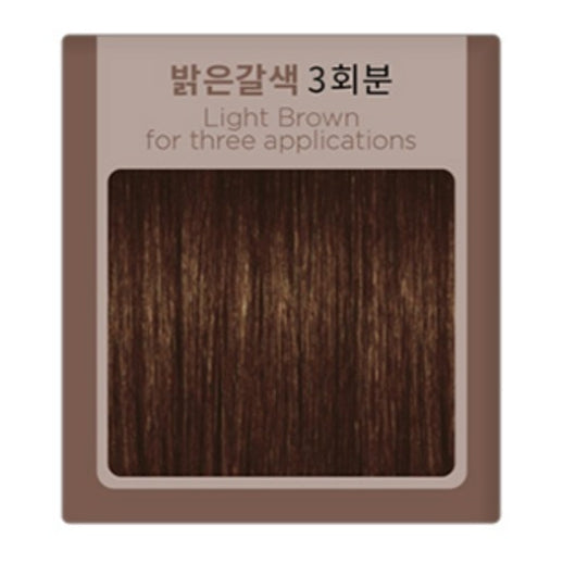 THE FACE SHOP Stylist 5 Minutes Speedy Hair Color Cream, Light Brown from Korea