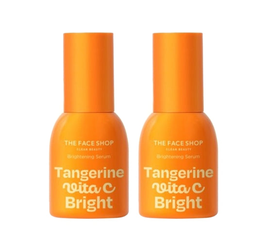 2 x THE FACE SHOP Tangerine Vita C Brightening Serum 35ml from Korea