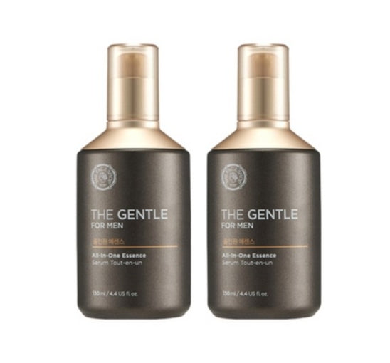 2 x [MEN] THE FACE SHOP The Gentle For Men All-In-One Essence 130ml from Korea