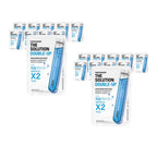 20 x THE FACE SHOP The Solution Double-Up Moisturizing Face Mask 22ml from Korea