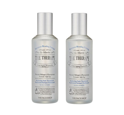 2 x THE FACE SHOP The Therapy Hydrating Tonic Treatment 150ml  from Korea