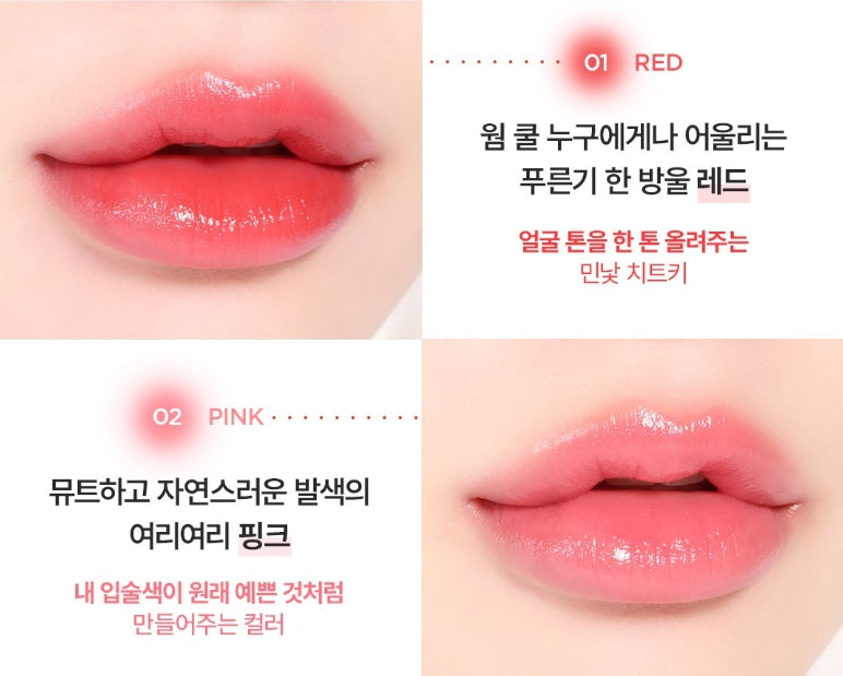 THE FACE SHOP Vitamin Sun Lip Balm 3.9g SPF 22 PA+++ (Red Colour) – Tinted Vitamin Lip Care from Korea