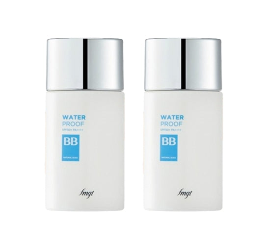 2 x THE FACE SHOP Waterproof BB Cream SPF50+ PA++++ 50ml (V203 Apricot Beige) - Sweat & Sebum‑Resistant from Korea