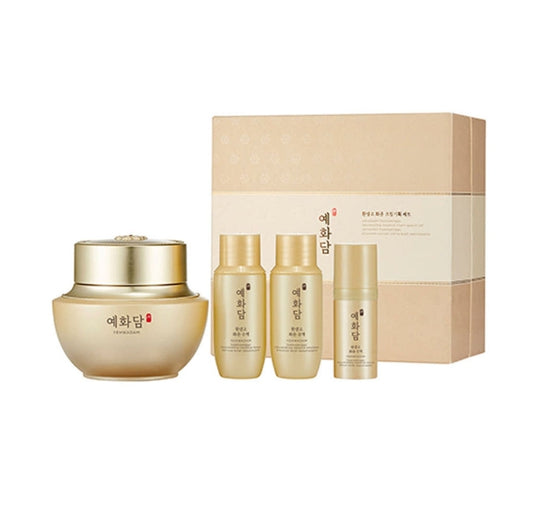 THE FACE SHOP Yehwadam Hwansaenggo Rejuvenating Radiance Cream Special Set (4 Items) from Korea