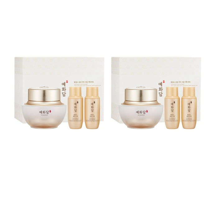 2 x THE FACE SHOP Yehwadam Hwansaenggo Snow Glow Dark Spot Correcting Cream Special Set (3 Items) from Korea by THE FACE SHOP Yehwadam