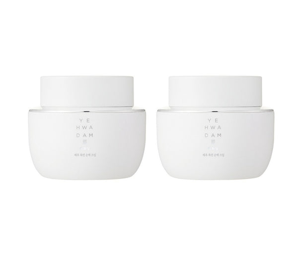 2 x THE FACE SHOP Yehwadam Jeju Magnolia Pure Brightening Cream 50ml from Korea by THE FACE SHOP Yehwadam