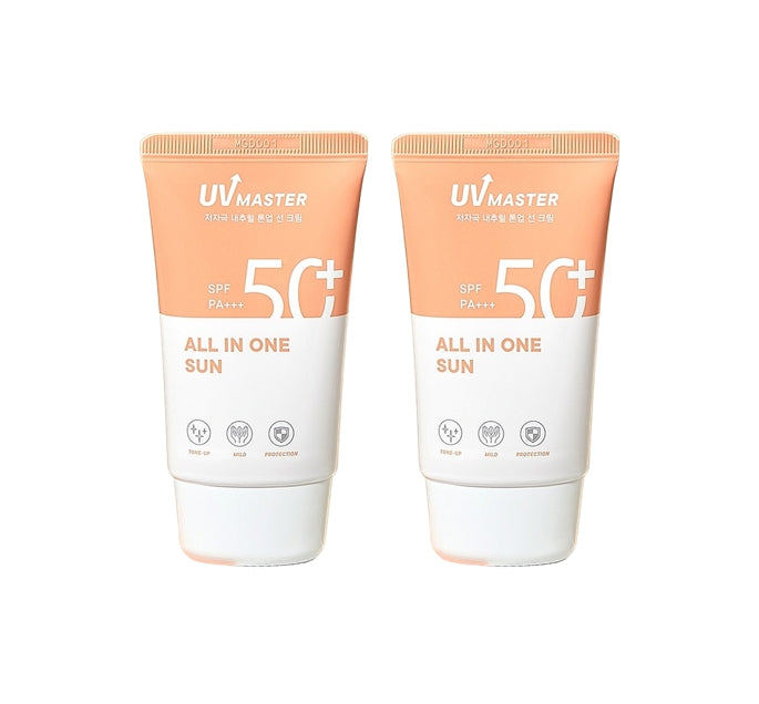 2 x TONYMOLY UV Master All in One Sun Cream 50ml, SPF50+ PA+++ from Korea by TONYMOLY