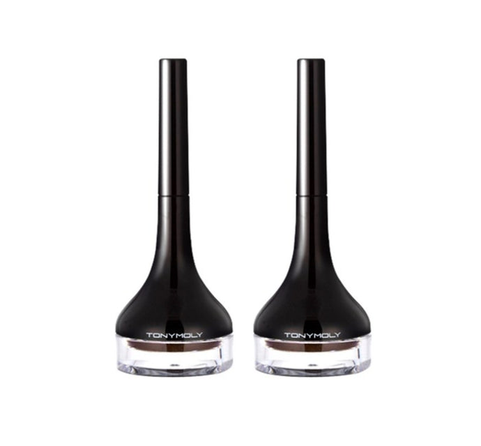 2 x TONYMOLY Back Gel Eyeliner, 3 Colours from Korea by TONYMOLY