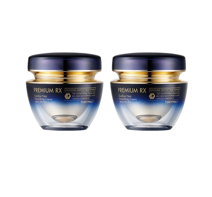 2 x TONYMOLY Premium Rx Swallow Nest Nourishing Cream 45ml from Korea by TONYMOLY