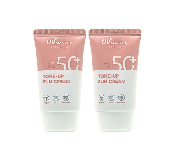 2 x TONYMOLY UV Master Tone Up Sun Cream 50ml, SPF50+ PA+++ from Korea by TONYMOLY