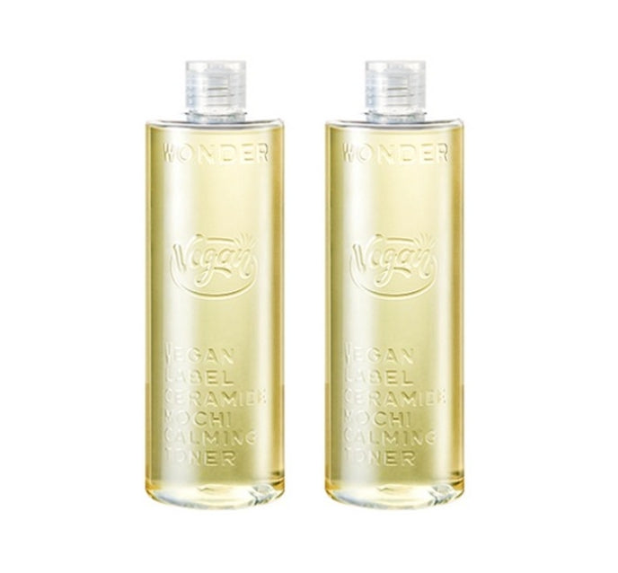 2 x TONYMOLY Vegan Label Ceramide Mochi Calming Toner 300ml from Korea by TONYMOLY