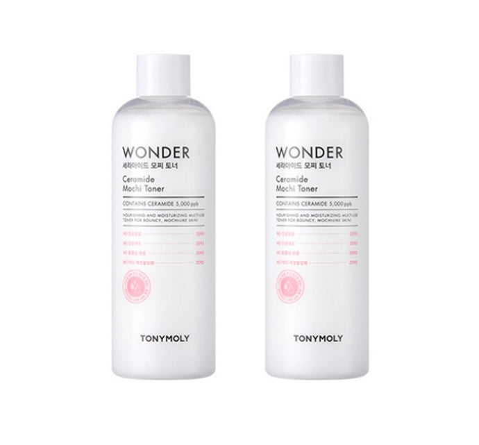 2 x TONYMOLY Wonder Ceramide Mochi Toner 500ml from Korea by TONYMOLY