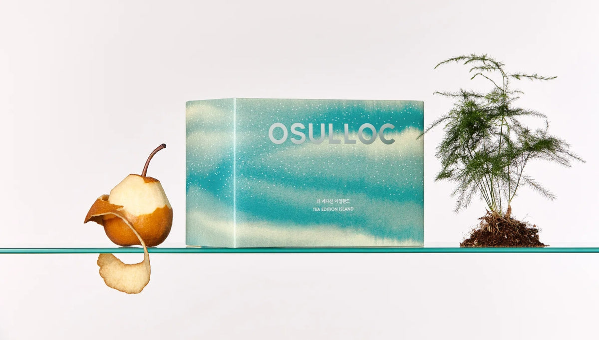 OSULLOC Tea Edition Island 6 types Gift Set, 18 tea bags (6flavors x 3ea), from Jeju from Korea_KT by OSULLOC