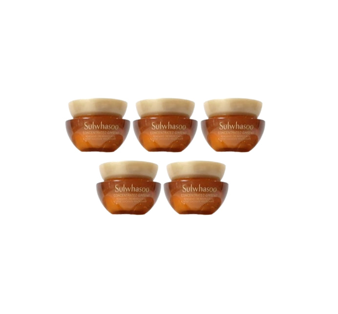 [For Testing] 5 x Sulwhasoo Concentrated Ginseng Renewing Cream Classic 5ml Korea by Sulwhasoo