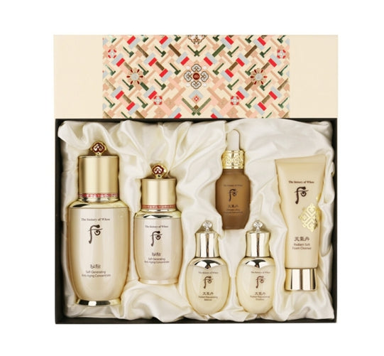 The History of Whoo Bichup Self-Generating Anti-Aging Essence May 2024 Set (6 Items) from Korea