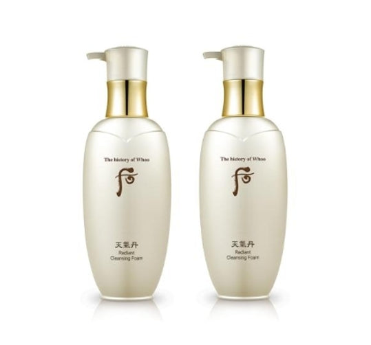 2 x The History of Whoo Cheongidan Hwahyun Radiant Cleansing Foam 200ml from Korea by The History of Whoo