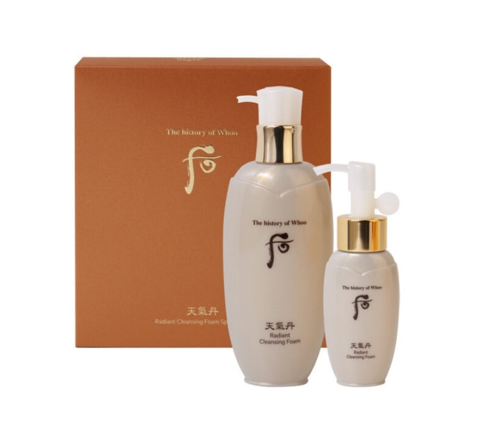 Die Geschichte von Whoo Cheongidan Hwahyun Radiant Cleansing Foam Feb. 2025 Set (2 Artikel) aus Korea
