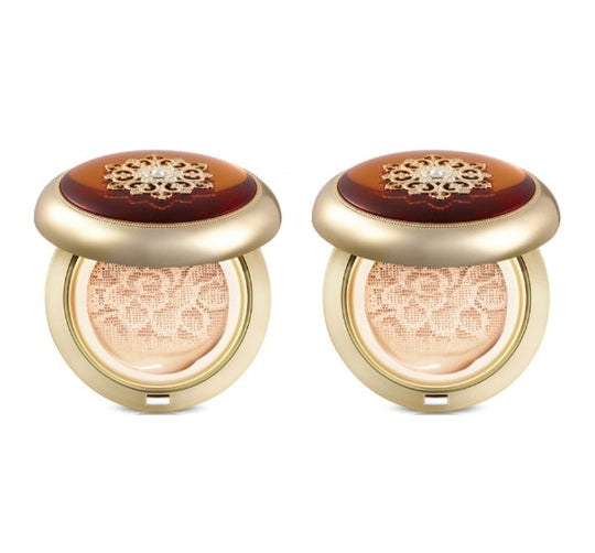 2 x The History of Whoo Cheongidan Hwahyun Radiant Essence Cushion (2 Colours) 15g x 2ea from Korea by The History of Whoo