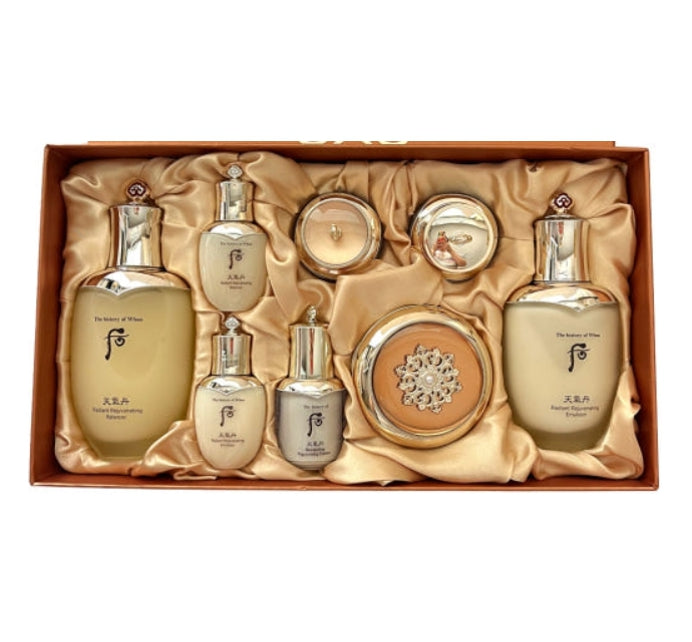 The History of Whoo Cheongidan Radiance Set (8 Items) May 2025 from Korea by The History of Whoo