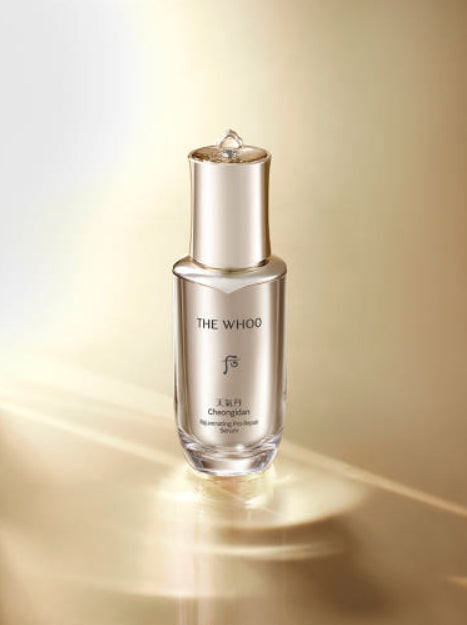 The History of Whoo Cheongidan Rejuvenating Pro-Repair Serum 50ml from Korea + Travel Kit(3 Items) by The History of Whoo