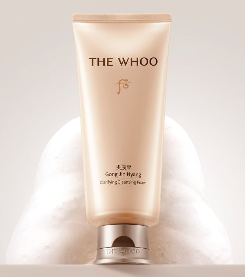 The History of Whoo Gongjinhyang Clarifying Cleansing Foam 180ml from Korea by The History of Whoo