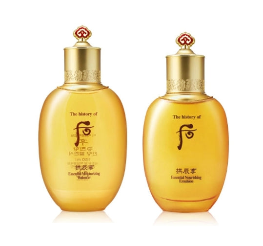 The History of Whoo Gongjinhyang Inyang Balancer + Emulsion Set (2 Items) from Korea by The History of Whoo