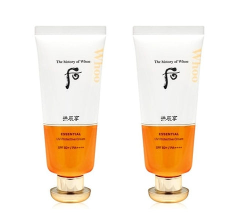 2 x The History of Whoo Gongjinhyang Jinhaeyoon Essential UV Protective Cream 60ml from Korea by The History of Whoo