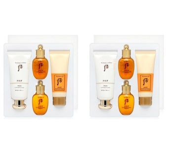 2 x The History of Whoo Gongjinhyang Jinhaeyoon Fresh Sun Cream Sun June 2025 Set (4 Items) SPF 50+/PA++++ from Korea by The History of Whoo