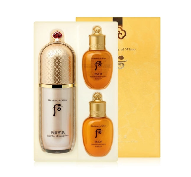 The History of Whoo Gongjinhyang:Mi Essential Base June 2025 Set (3 Items) from Korea by The History of Whoo