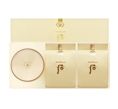 The History of Whoo Gongjinhyang:Mi Luxury Golden Cushion #21 Set (3 Items) June 2025 from Korea by The History of Whoo