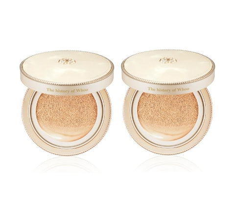 2 x The History of Whoo Gongjinhyang:Mi Luxury Golden Cushion (2 Colours) from Korea by The History of Whoo