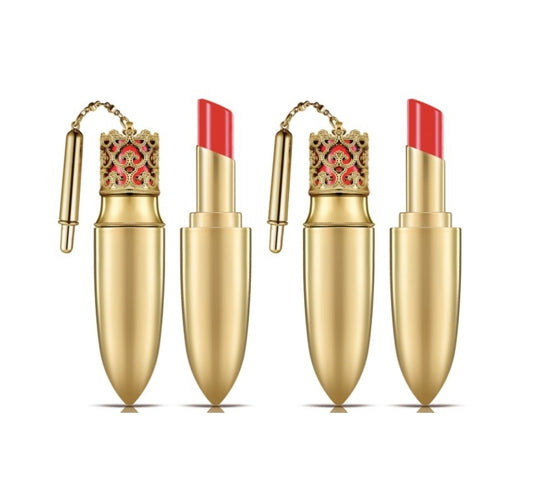 2 x The History of Whoo Gongjinhyang:Mi Luxury Lip Rouge 8 Colours from Korea by The History of Whoo