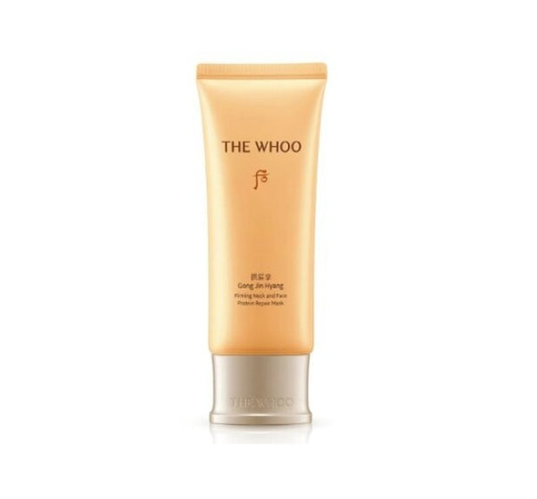 The History of Whoo Gongjinhyang Neck & Face Protein Repair Mask 100ml April 2025 from Korea by The History of Whoo