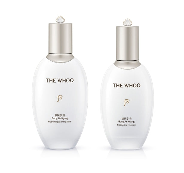 The History of Whoo Gongjinhyang:Seol Brightening Balancing Toner 150ml + Emulsion 110ml from Korea